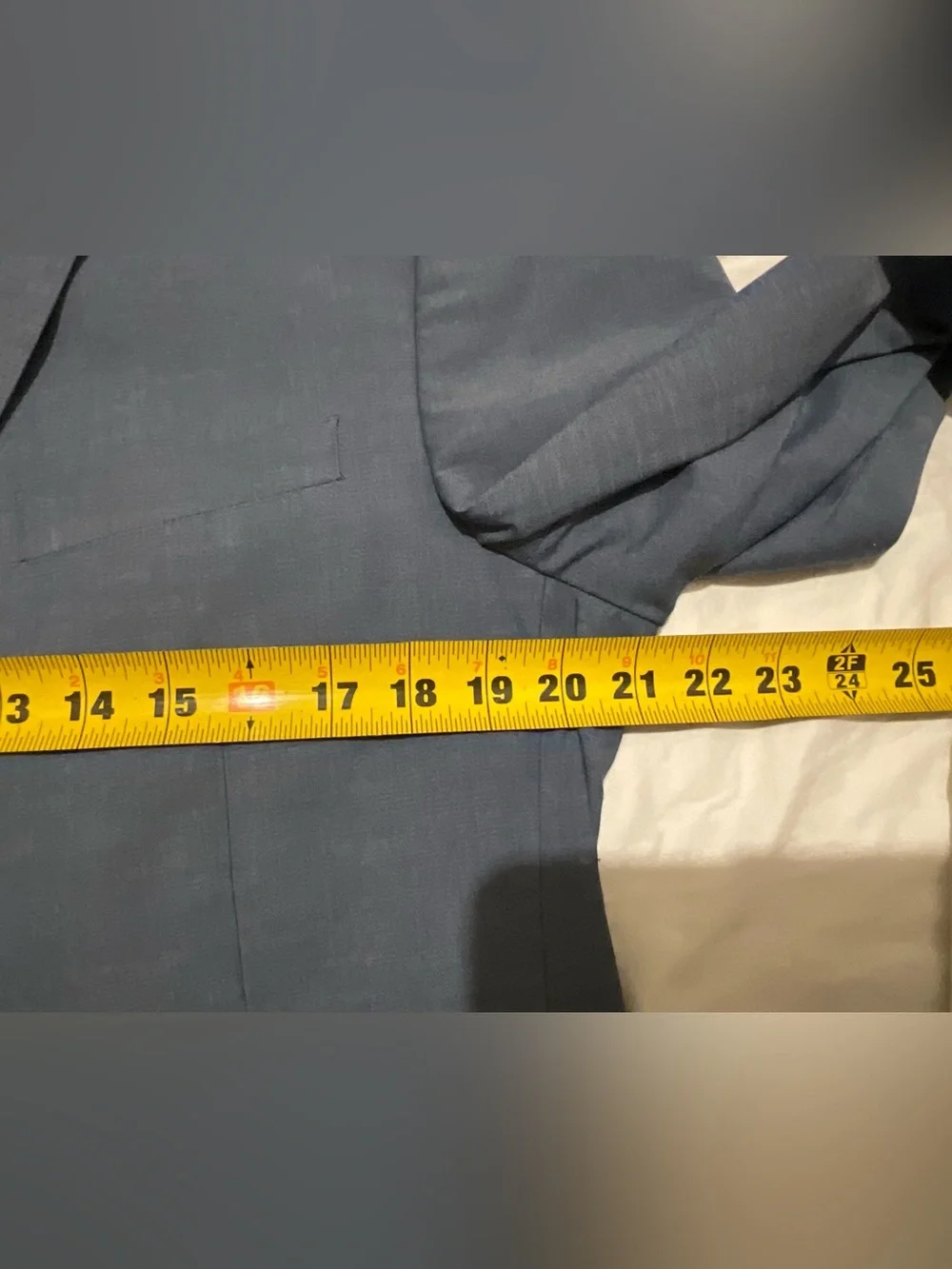 Alfani Slim Men’s Suit 42R 34X32 Light Blue